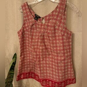 Eddie Bauer medium sleeveless popover top